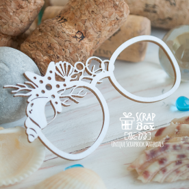 Чіпборд окуляри з композицією, Scrapbox