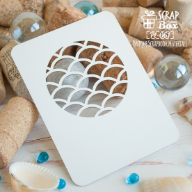 Чипборд, Карточка Project Life PL-061, Scrapbox
