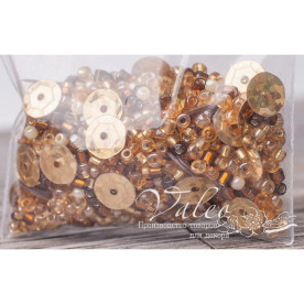 Наповнювач для шейкера золото 10грамм 2982, Valeo