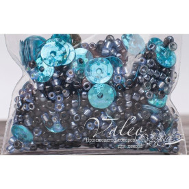 Наповнювач для шейкера чорний-тиффани 10грамм 2984, Valeo