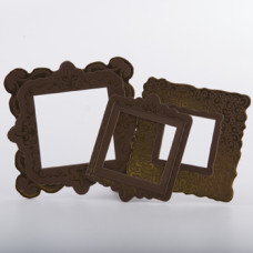 Набор рамочек из кардстока Luscious Frames - Chocolate от Chatterbox