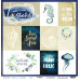 Лист односторонней бумаги 30x30 Cards Nautical Graphic Scrapmir