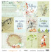 Лист односторонней бумаги 30x30 Cards Falling in Love Scrapmir