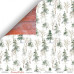 Лист двусторонней бумаги, Зимний Лес, Merry Christmas, 30x30 см, Scrapmir