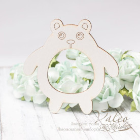 Чіпборд рамка Мишка 71 * 71мм 2895 Valeo