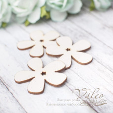 Чіпборд Квіточки 3шт 30 * 31мм 2894 Valeo