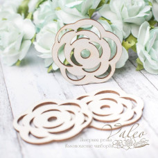 Чіпборд Квіточки 3шт 35 * 34мм 2887 Valeo