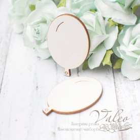 Чипборд Шарики 2шт 21*31мм 2845 Valeo