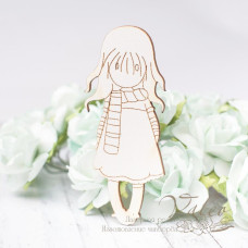 Чіпборд Дівчинка 29 * 68мм 2841 Valeo