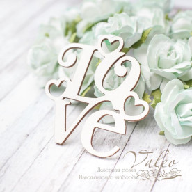 Чіпборд Love 51 * 53мм 2836 Valeo