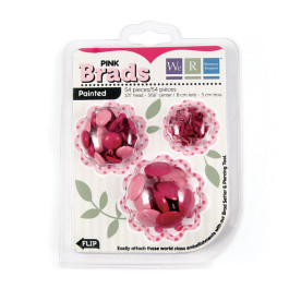 Брадси Basic Brads Painted - Pink від We R Memory Keepers