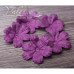 Декоративные бумажные Полевые цветы 50*50мм 5шт цвет фиолетовый 2915 Valeo
