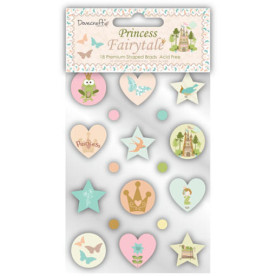 Брадси Princess Fairytale Brads 18 шт. від Dovecraft