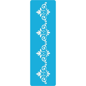 трафарет багаторазовий 6x20см Бордюр класика 1 # 139-1, Фабрика Декору