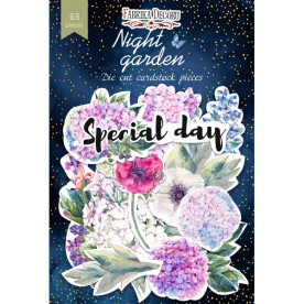 Набор высечек, коллекция Night garden, 63шт, Фабрика Декору