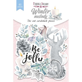 Набір вирубування, колекція Winter melody, 61шт, Фабрика Декору