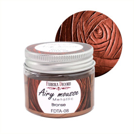 Мусс металлик, цвет Бронза, 50 мл, Фабрика Декору