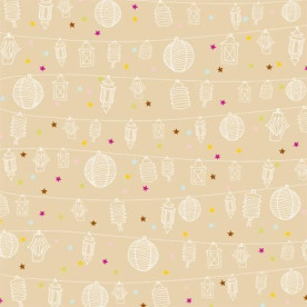 Лист бумаги Fanciful Kraft, Hello Sunshine от American Craft