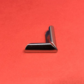 Набір куточків для альбомів, 4 шт, колір нікель, 20х5 мм