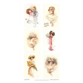 Картинки Дами 15х30 см, ТМ Курдібановская