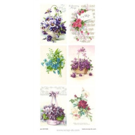 Картинки Букети 15х30 см, ТМ Курдібановская