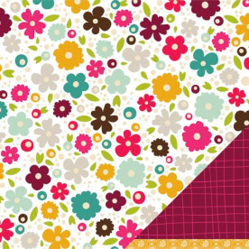 Лист Скраппапір з лаковим покриттям Magnolia Market Varnish від American Crafts