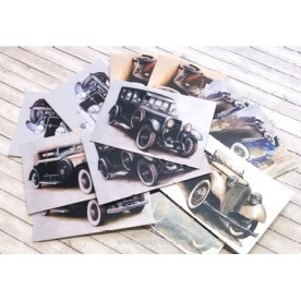 Карточки на плотном картоне Машины (набор 10 шт), ТМ Курдибановская