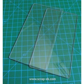 Пластини для машинок 15х22 см, товщина 3 мм, 2 шт., Аналог оригіналу