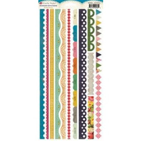 Набор наклеек Random  Border stickers, Crate Paper