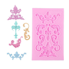 Молд Набор декора, 9.1х6 см