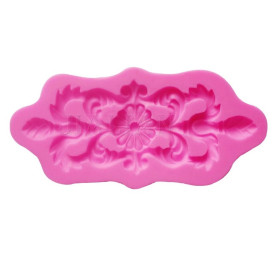 Молд Цветочный орнамент, 13х5 см