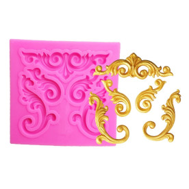 Молд Вензели, 6х6 см