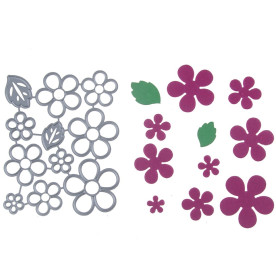 Ніж для вирізання Квіточки, 1 шт, 106х86 мм