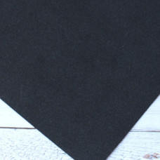 Фоамиран, 20 х 30 см, 1 мм, черного цвета