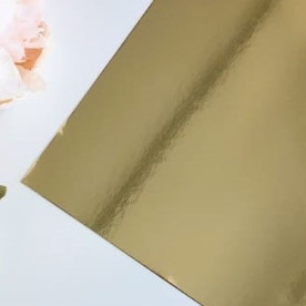 Картон Splendorlux mirror oro зеркальный золотой, 320г/м2, 30х30 см