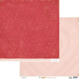Двусторонняя скрапбумага Paper Heart - Delicate от Crate Paper