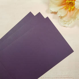 Заготівля для листівки, вертикальна, фіолетовий, текстура льон, 290 г / м2, 10х15 см