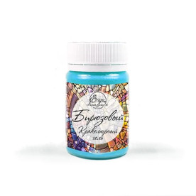 Кракелюрный гель Бирюзовый 60 мл, ScrapEgo