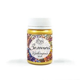 Кракелюрний гель Золотий 60 мл, ScrapEgo