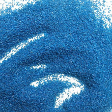 Декоративный цветной песок, цвет синий, 50 грамм