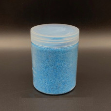 Декоративный цветной песок, цвет голубой, 420 грамм