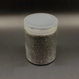 Декоративный цветной песок, цвет черный, 500 грамм