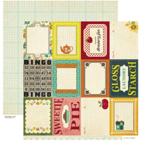 Двусторонняя скрапбумага Farmhouse - Accent Cuts от Crate Paper
