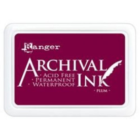 Перманентні чорнило для Штампінг Archival Ink Plum від Ranger