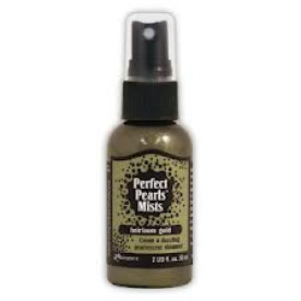 Краска - спрей Perfect Pearls Mists - Heirloom Gold, Ranger