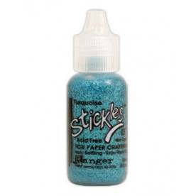 Клей с глиттером Stickles Glitter Glue Turqouise от Ranger.