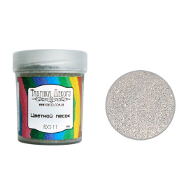 Кольоровий пісок Сірий, Фабрика Декору