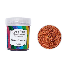 Кольоровий пісок Молочний шоколад, Фабрика Декору