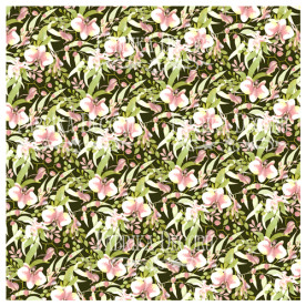 Деко Веллум (лист кальки з малюнком) Wild Orchid, Фабрика Декору