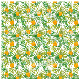 Деко Веллум (лист кальки з малюнком) Ананаси фон, Фабрика Декору